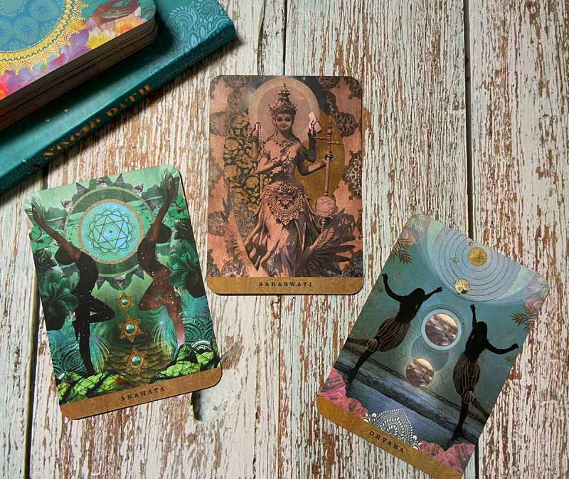 Unboxing + review: A Yogic Path oracle deck by Sahara Rose - Modern Gypsy