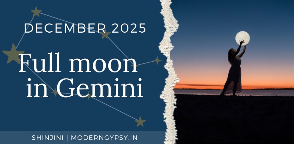 December 2025: Tarot spread for the full moon in Gemini - Modern Gypsy