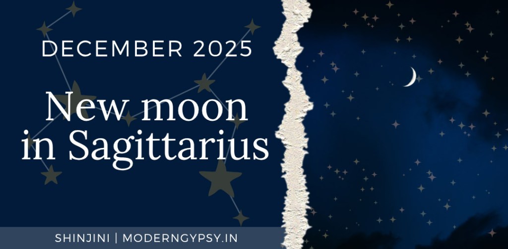 December 2025: Tarot spread for the new moon in Sagittarius - Modern Gypsy